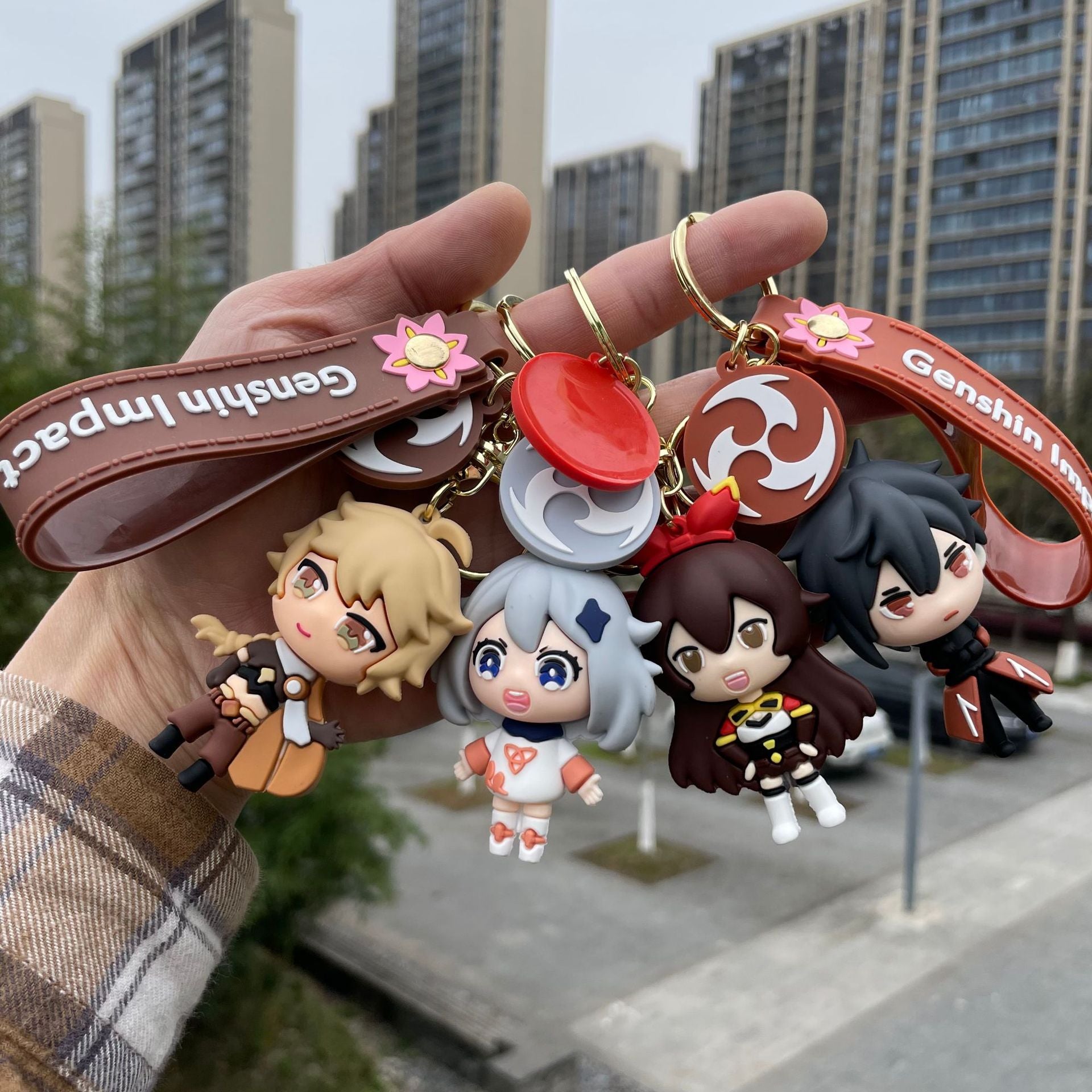 Wholesale Cartoon Cute Silicone Keychains ACC-KC-Yaop003