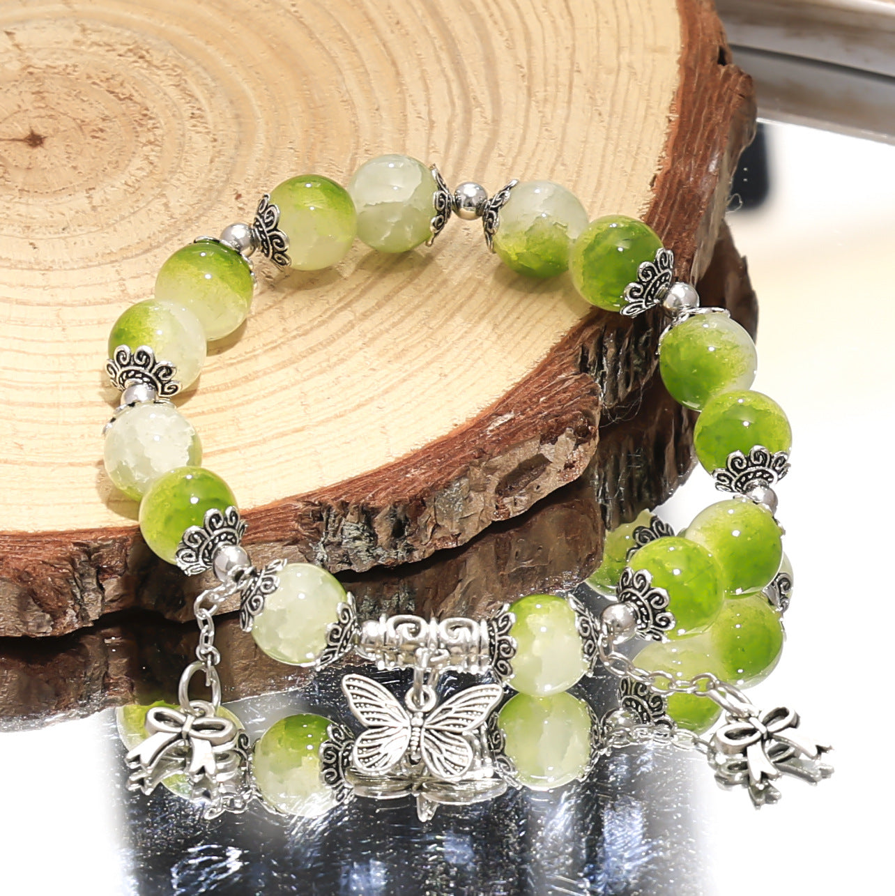 Wholesale  ethnic style beaded bracelet crystal bracelet