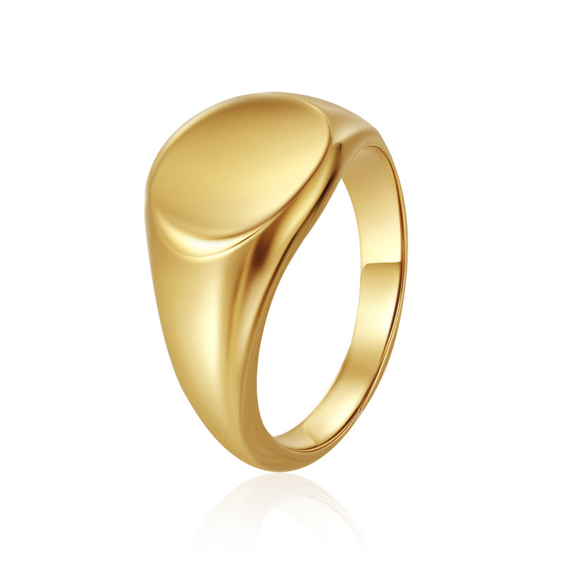 Wholesale Retro Diamond Ring Stainless Steel Fashion Accessory