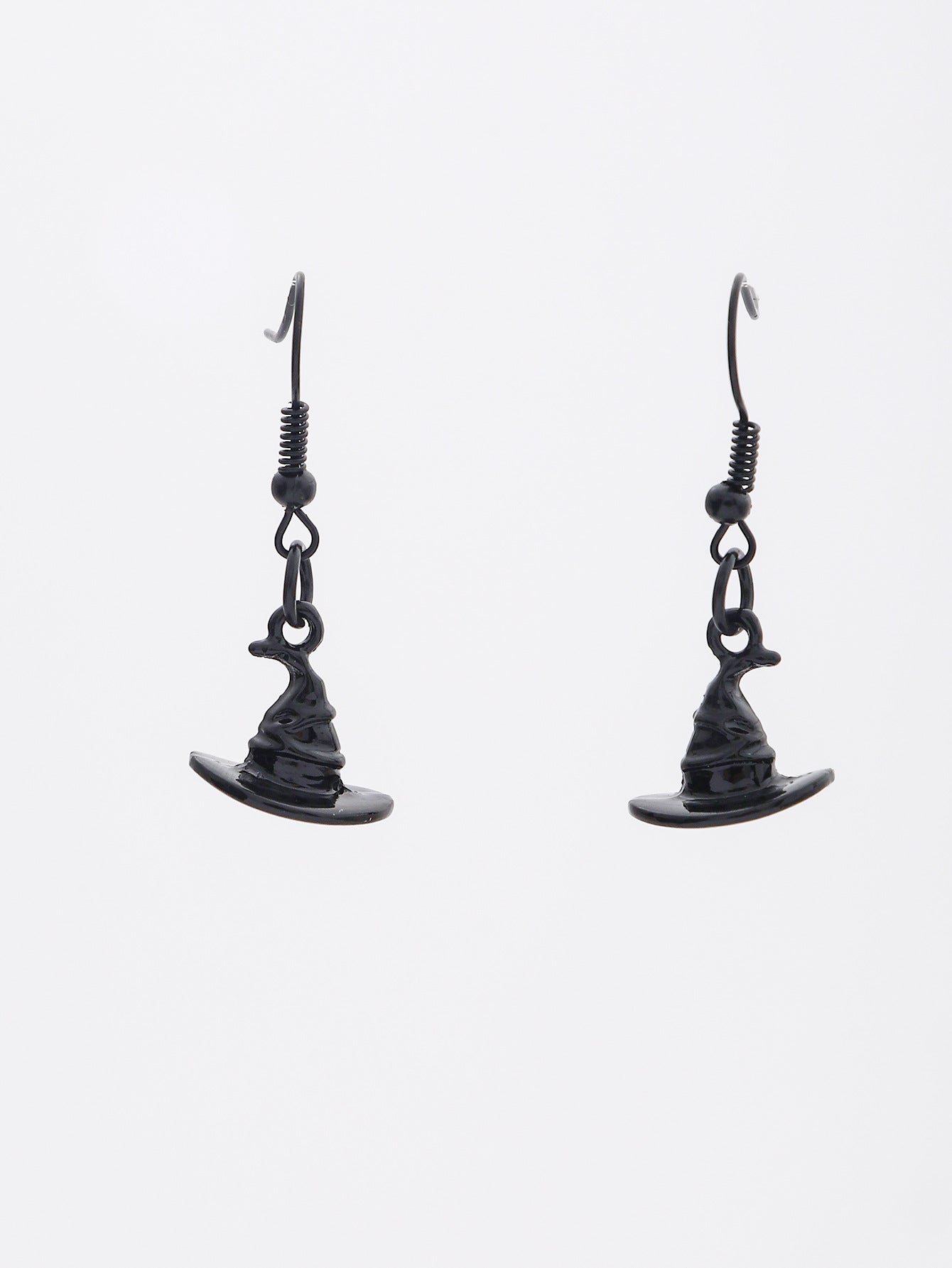 Wholesale gothic Halloween witch hat earrings