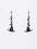 Wholesale gothic Halloween witch hat earrings
