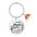 Wholesale Mother's Day Stainless Steel Engraved Rainbow Keychain