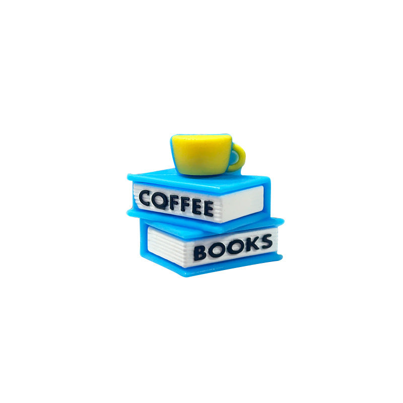 Wholesale Random 10pcs Cartoon PVC Soft Glue Focal Beads DIY Beaded Pen Accessories