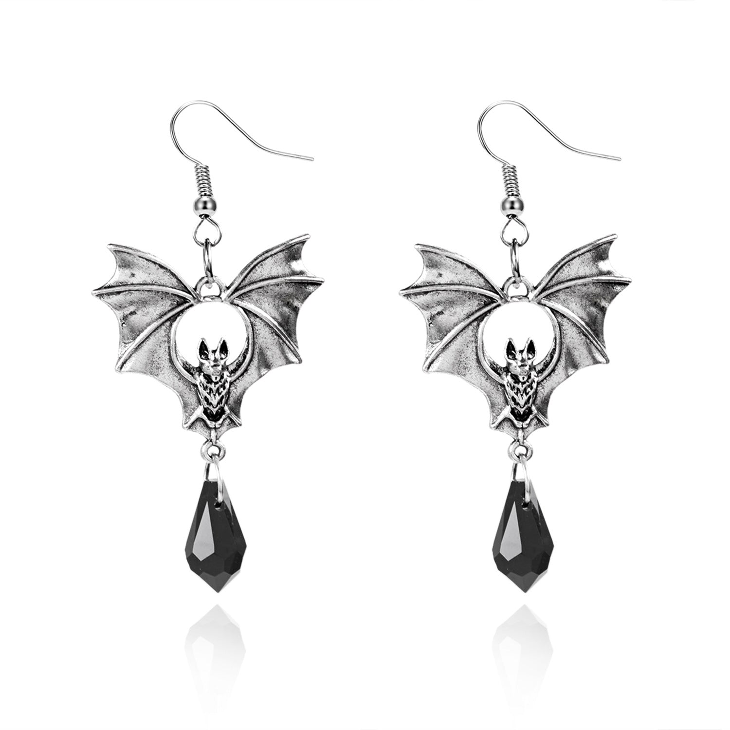 Boucles d'oreilles Halloween exagérées en gros boucles d'oreilles Skull Bat Spider