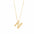 Wholesale Chubby Letter Pendant Clavicle Chain  Necklace