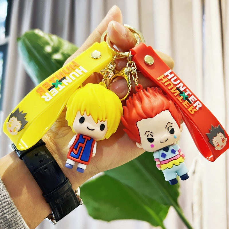 Wholesale Cartoon PVC Soft Glue Keychain ACCVIP-KC-WuY004