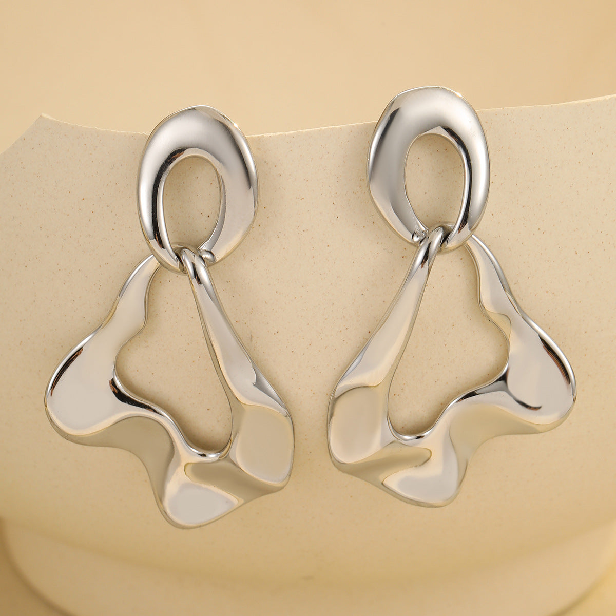 Wholesale  Geometric Earrings Stainless Steel Earrings