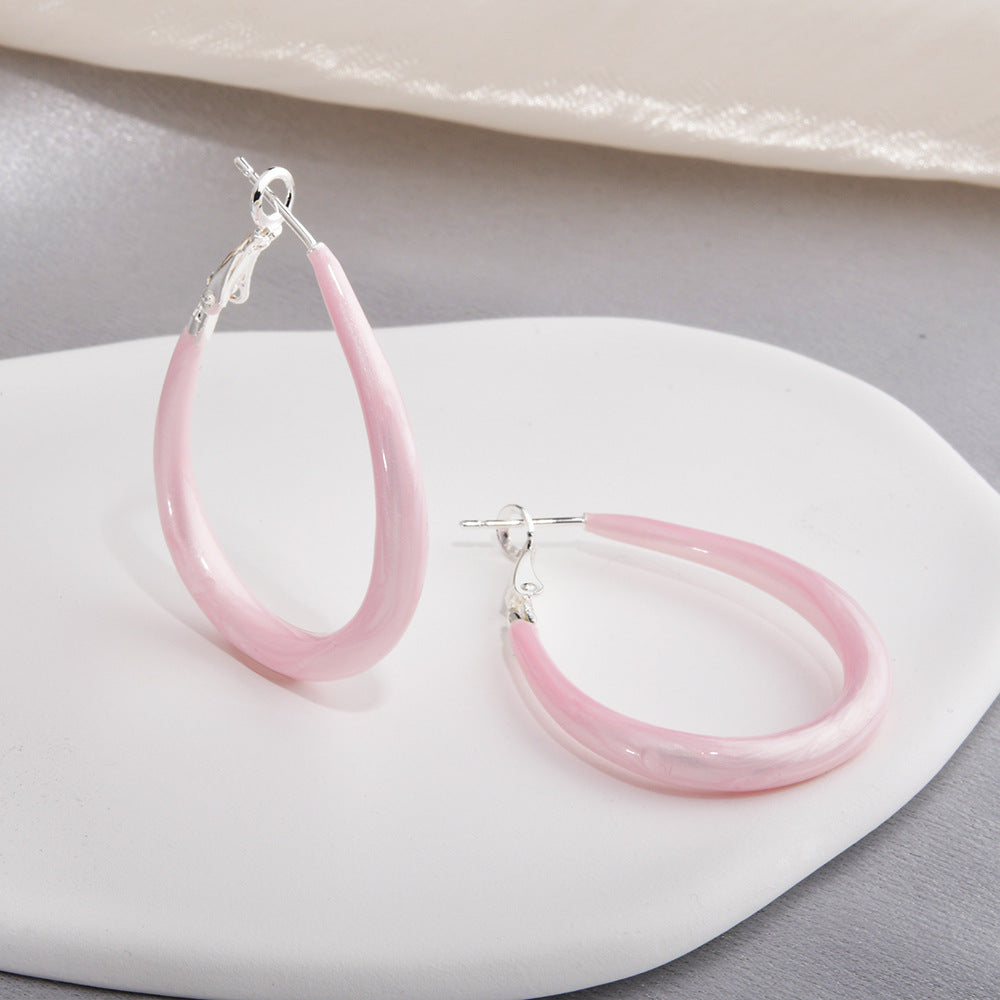 Wholesale  Light Luxury Candy Color Earrings