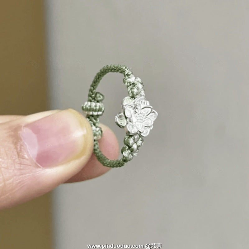 Wholesale hand-woven ring cute personality accessories