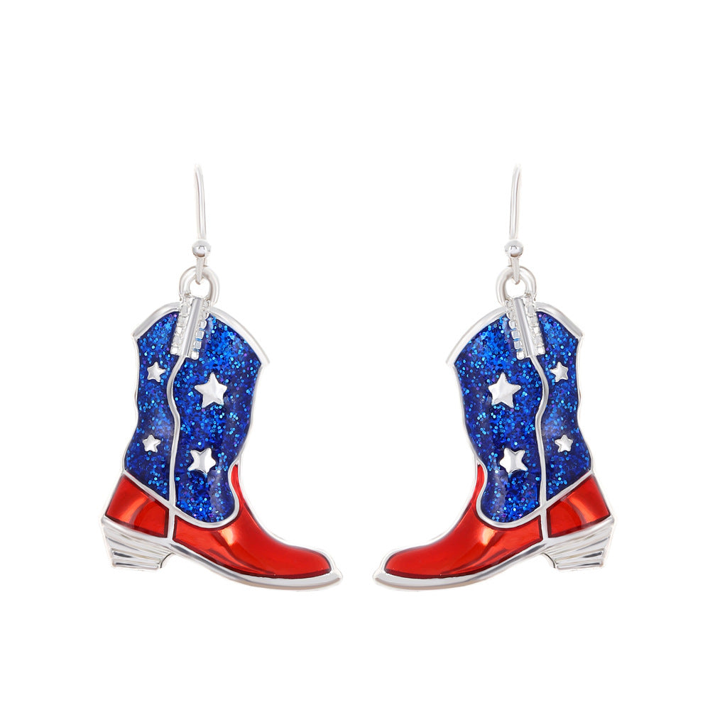Wholesale American Independence Day Series Earrings
