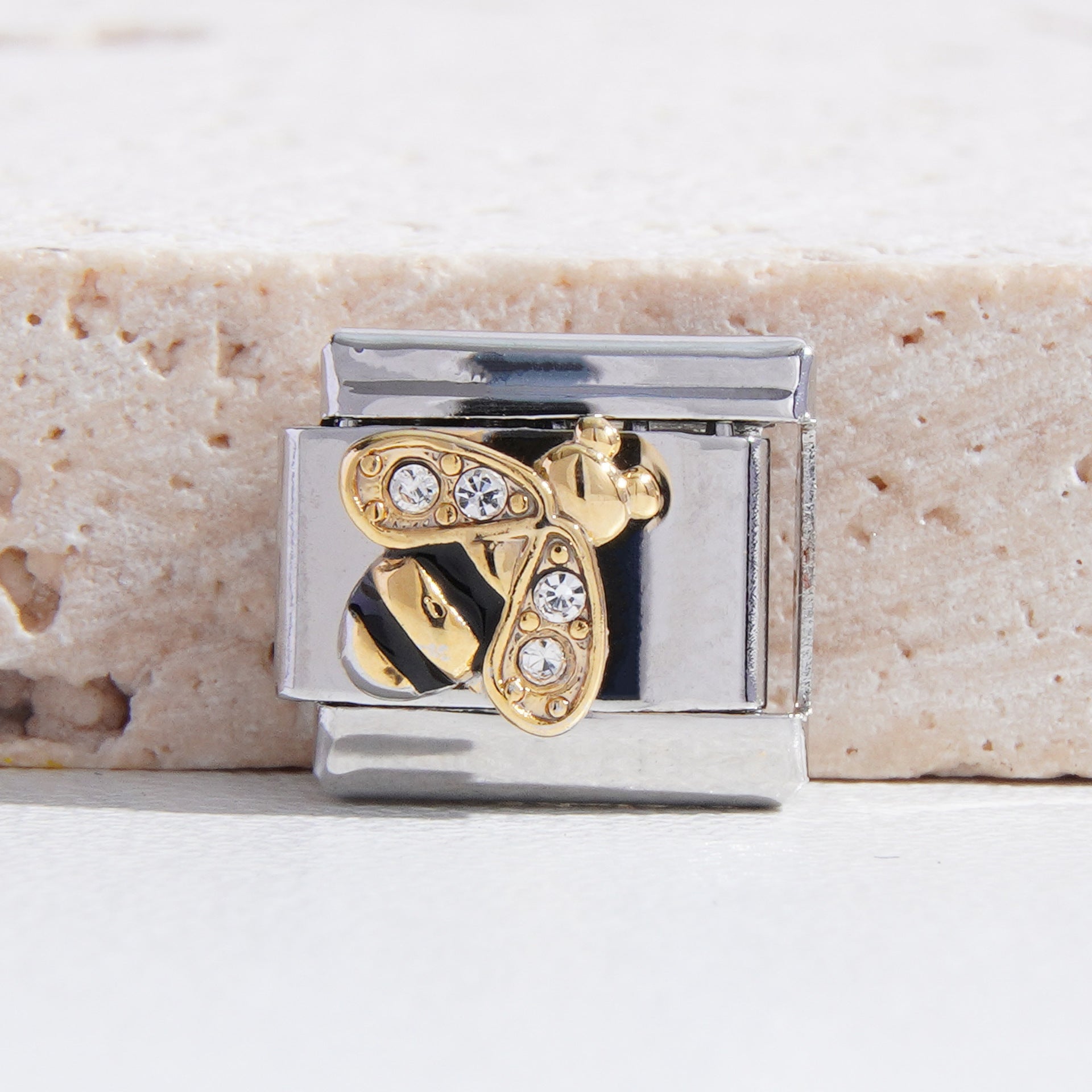 Wholesale Italian Charm Bracelet 9mm DIY Splicing Creative Pattern Stainless Steel Composable Bracelet