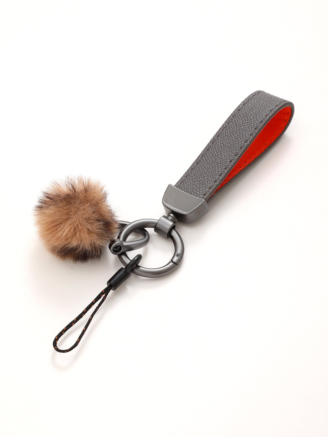 Wholesale Leather Plush Accessories Detachable Keychains ACC-KC-YiTian002