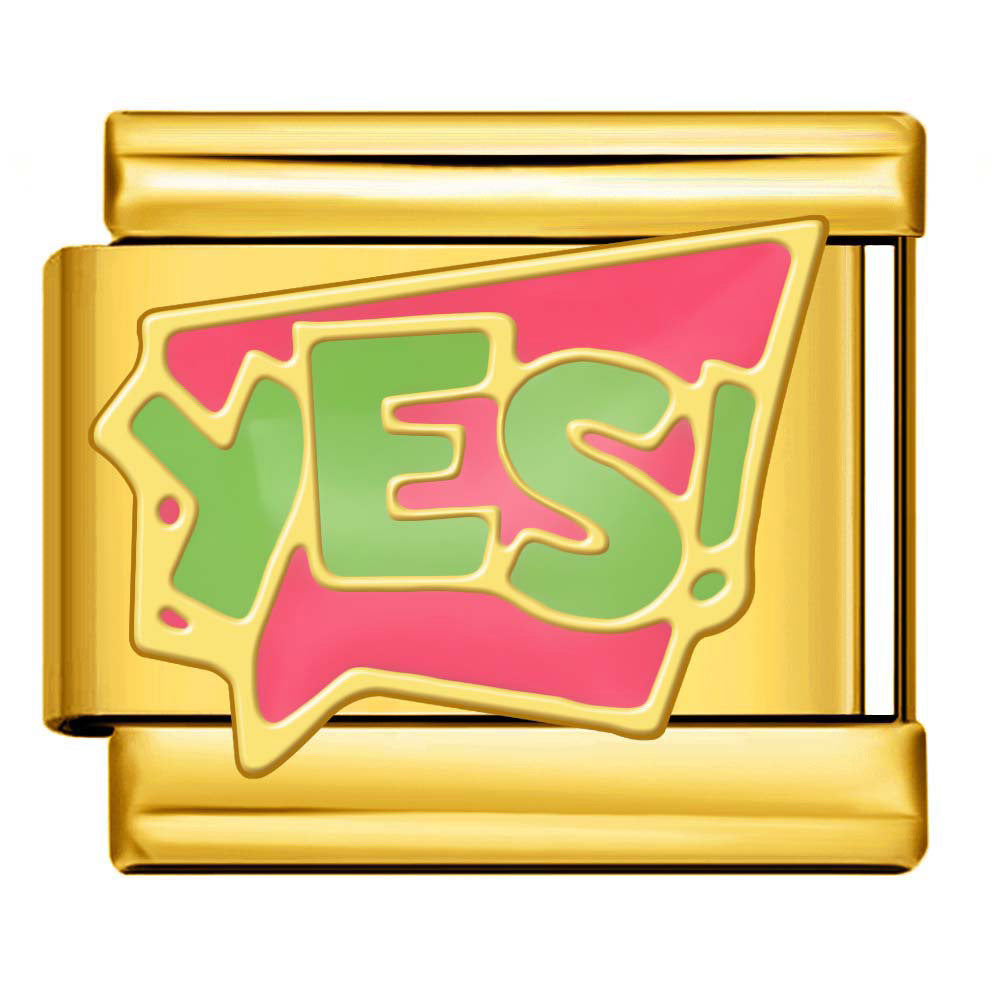 Wholesale 9mm Italian Charm Starter Bracelets DIY square Single Section Creative Stainless Steel Composable Bracelet