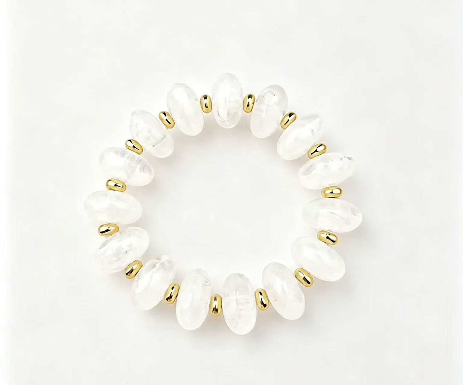 Wholesale Bohemian Acrylic Beaded Bracelet Trendy Rainbow Jewelry Accessory For Women Gift
