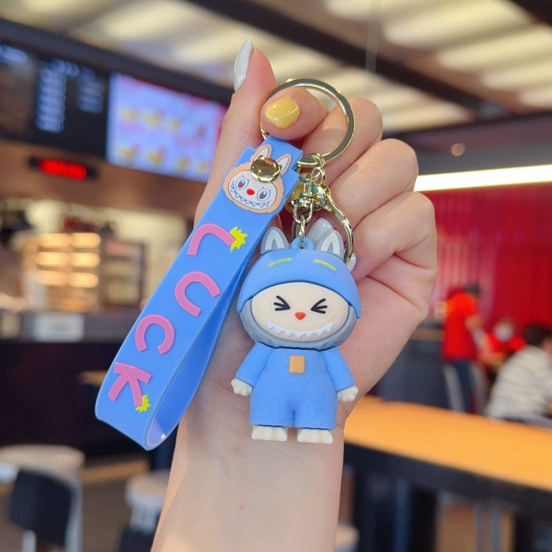 Wholesale Cute cartoon silicone keychain