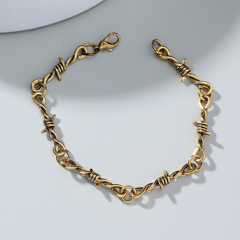 Wholesale Alloy Prickly Thorn Necklace