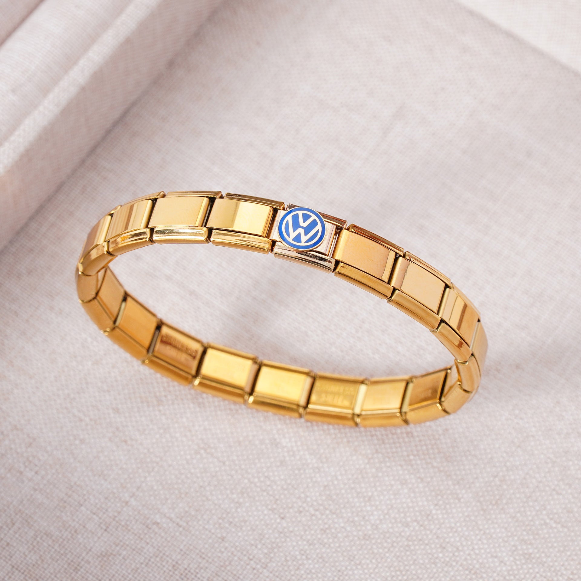 Wholesale  Italian Module Car Standard Finished Bracelet