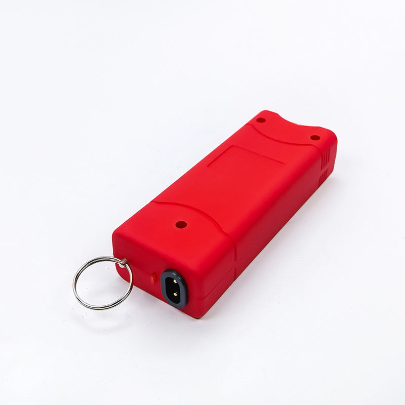 Wholesale Colorful sequins solid color multifunctional rechargeable flashlight keychain accessories