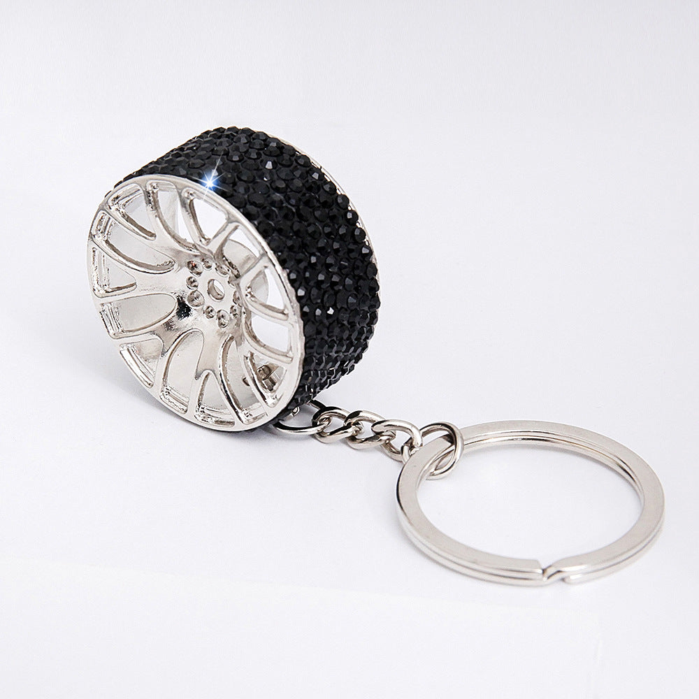 Wholesale Rhinestone Wheel Keychain ACC-KC-ZW004