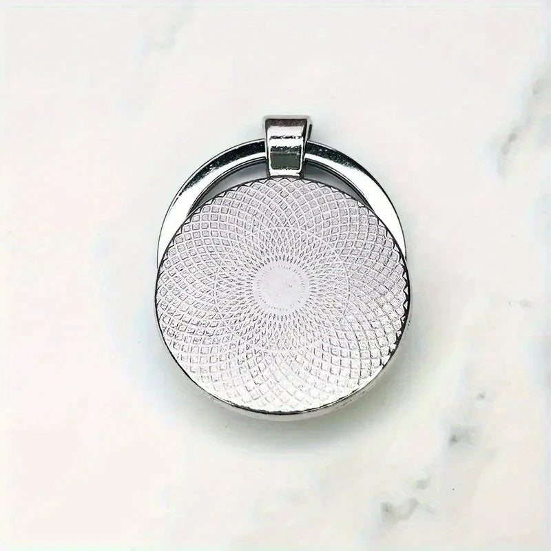 Wholesale Alloy Keychain with Ancient Silver Finish - Vintage Design for Men,  Fashion Gift