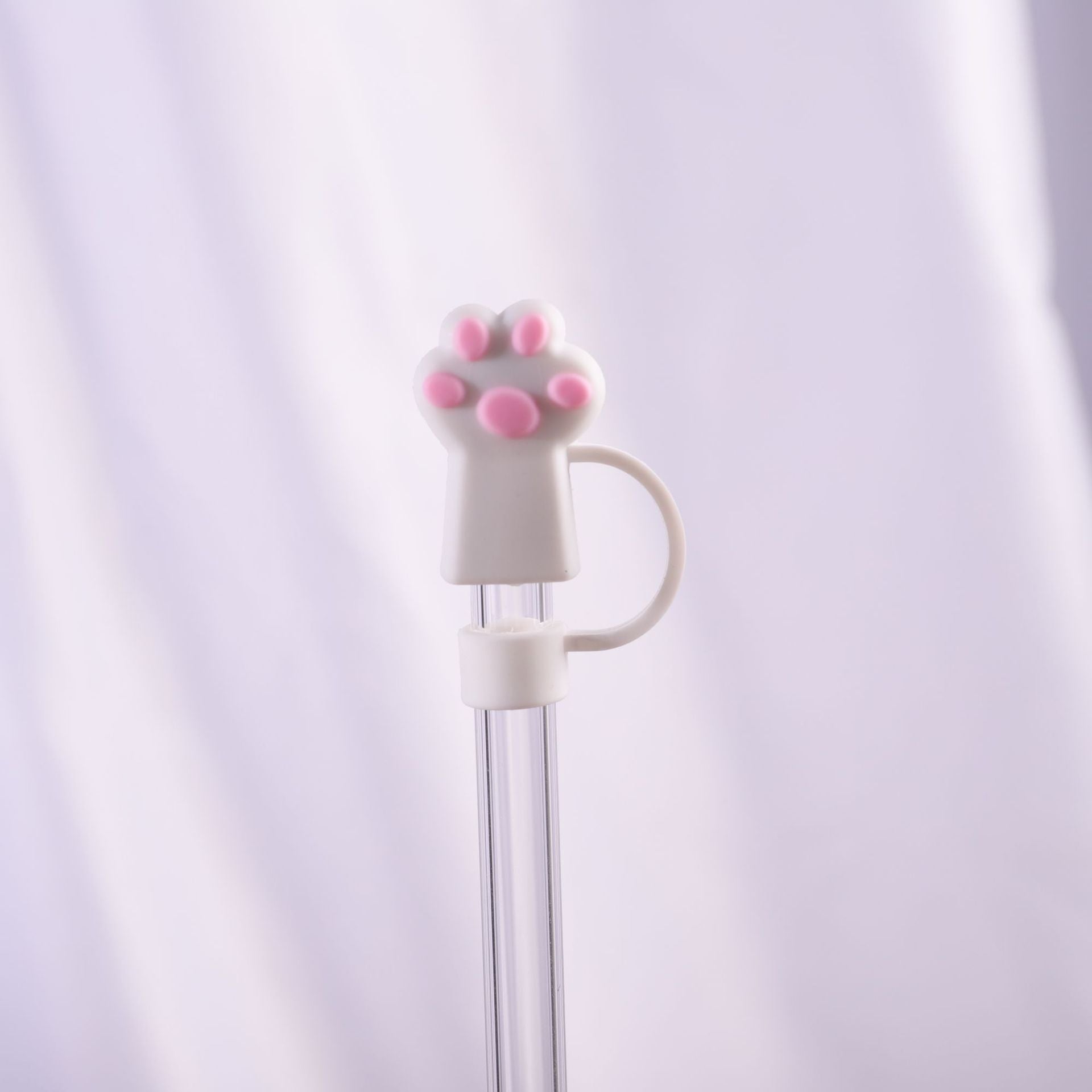 Wholesale 10pcs Cartoon cute colorful cloud dustproof straw cover