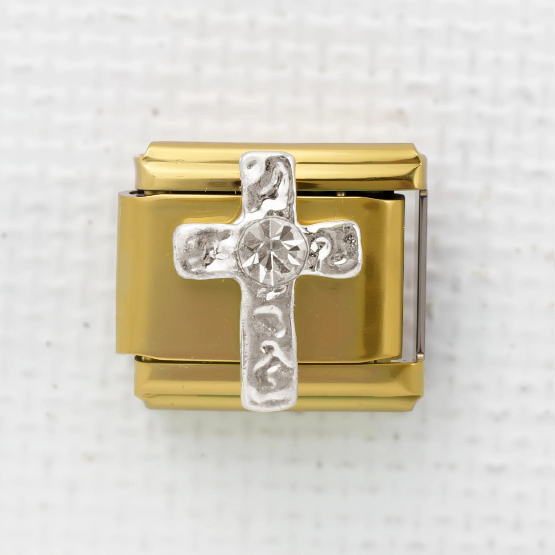 Wholesale 5pcs Italian Charm Bracelet 9mm DIY Splicing Perfume Bottle Bear Stainless Steel Composable Bracelet