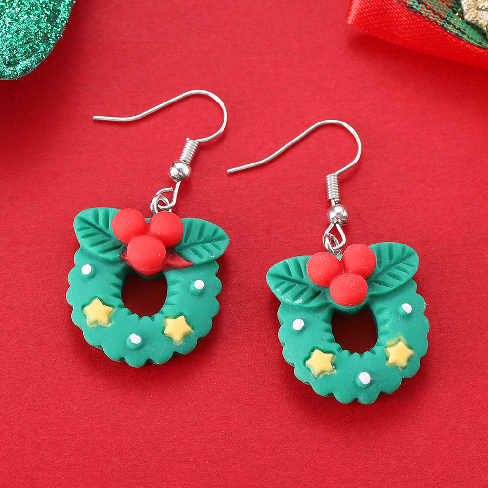 Wholesale Cartoon Creative Christmas Series Earrings ACC-ES-ChuLian097