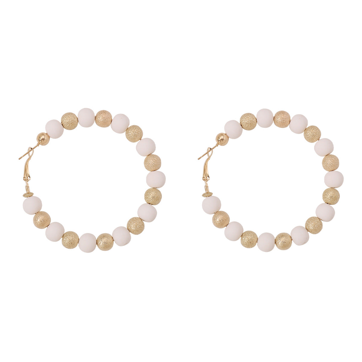 Wholesale Colorful Polymer Clay Beads Earrings ACC-ES-XianDi002