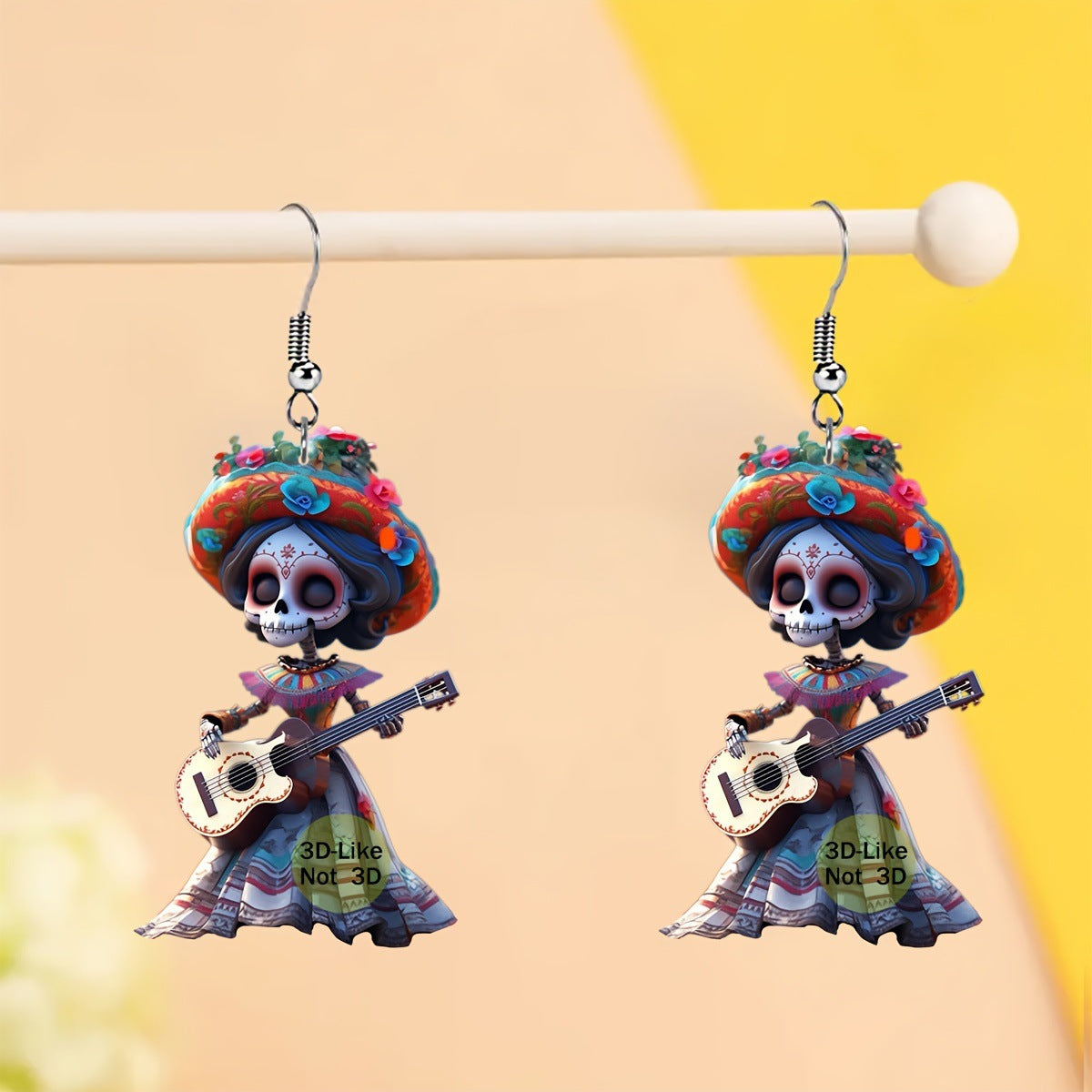 Wholesale  Gothic Punk Acrylic Halloween Earrings
