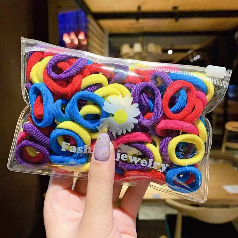 Wholesale 50pcs Children's Spandex Hair Scrunchies ACC-HS-Mengz001