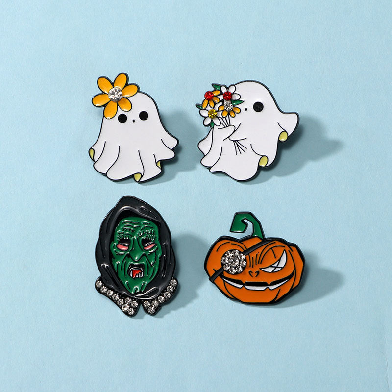 Wholesale  Ghost Pumpkin Devil Brooch