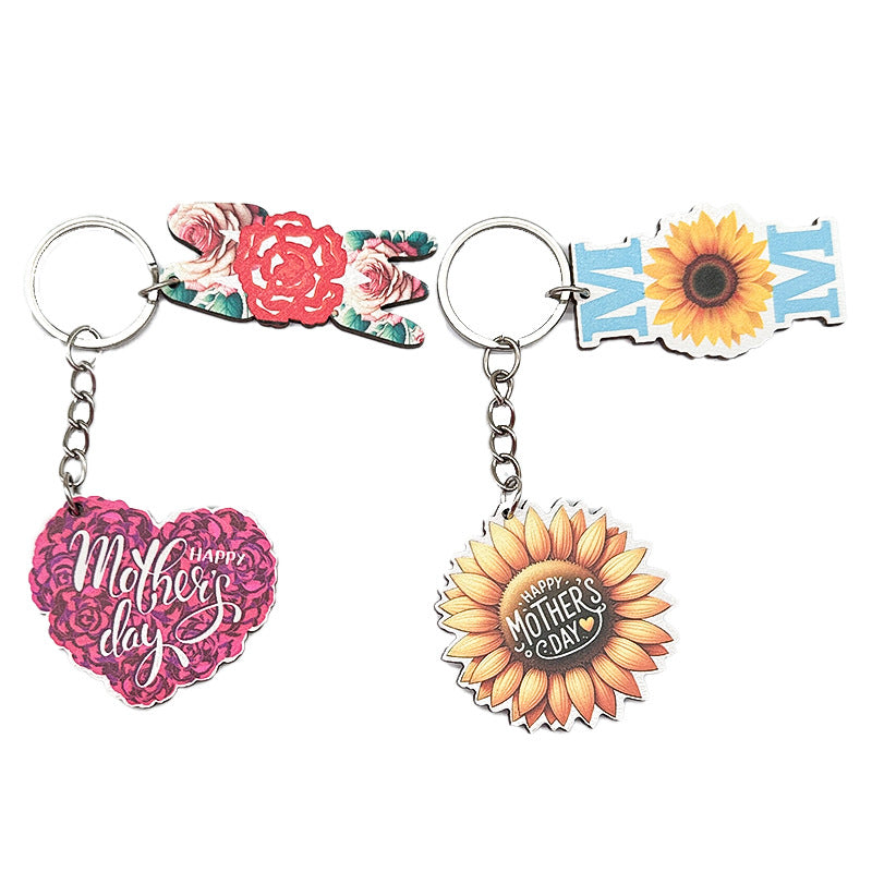 Wholesale Mother's Day Love MAMA Keychain Creative Keychain ACC-KC-TuoYi004
