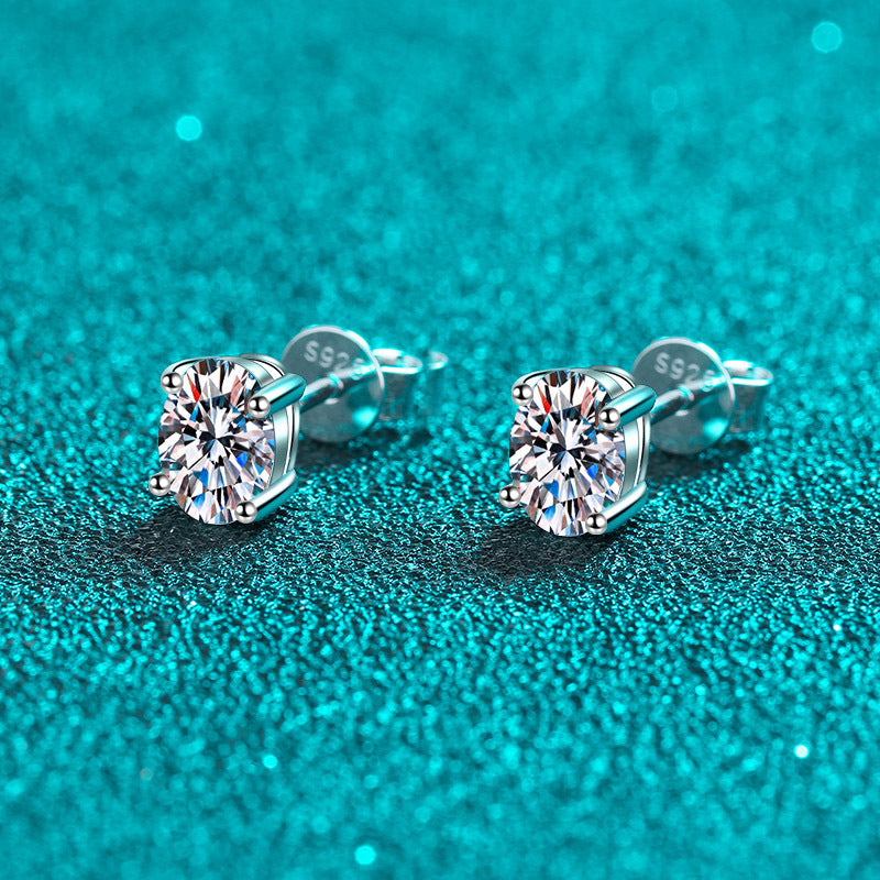 Wholesale 925 sterling silver stud earrings