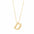 Wholesale Chubby Letter Pendant Clavicle Chain  Necklace