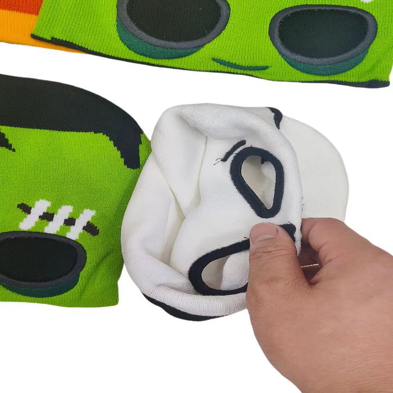 Wholesale  Funny Personality Exposed Eyes Wool Hat Beanie