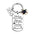 Wholesale  Military Brand Titanium Steel Keychain