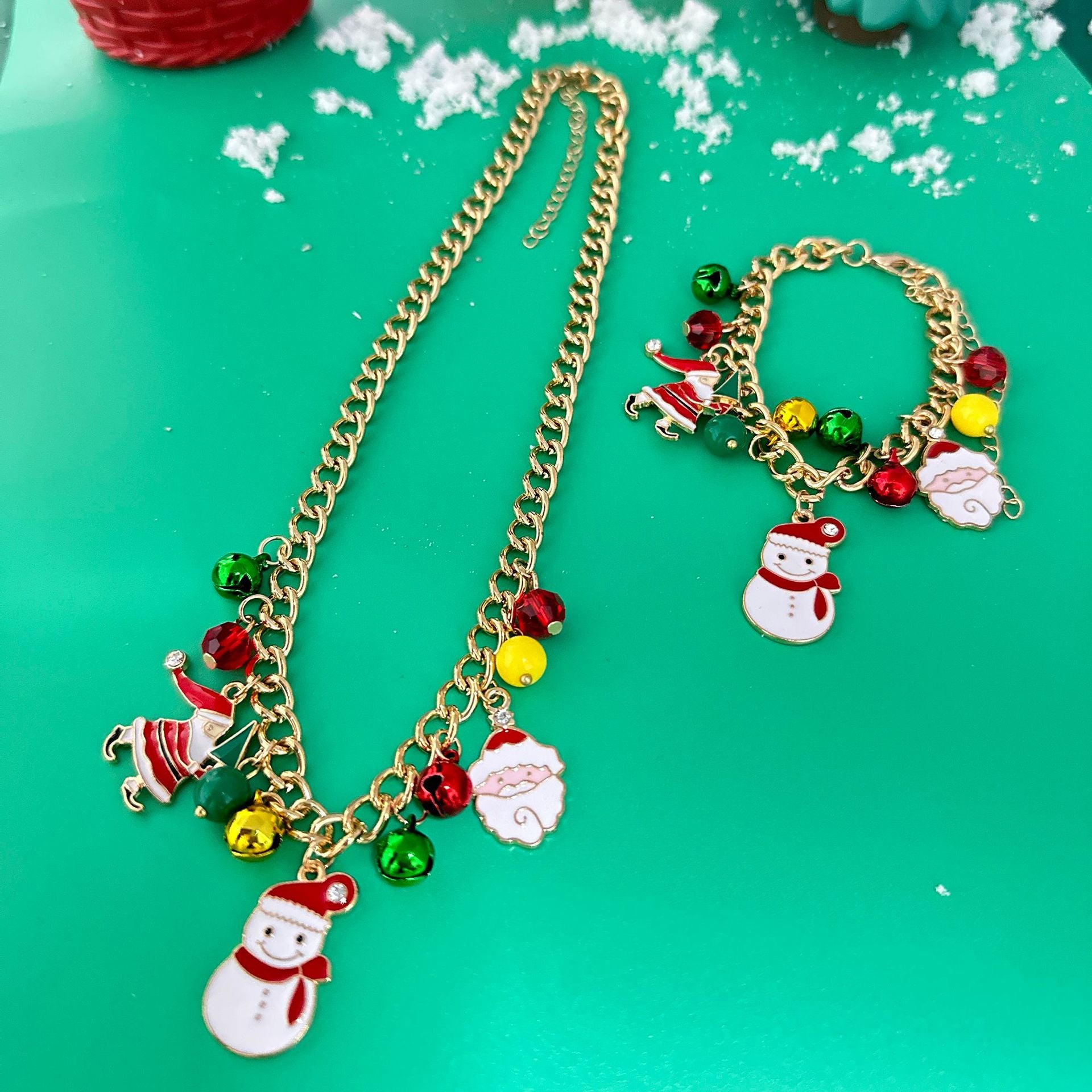 Wholesale Christmas Element Necklace