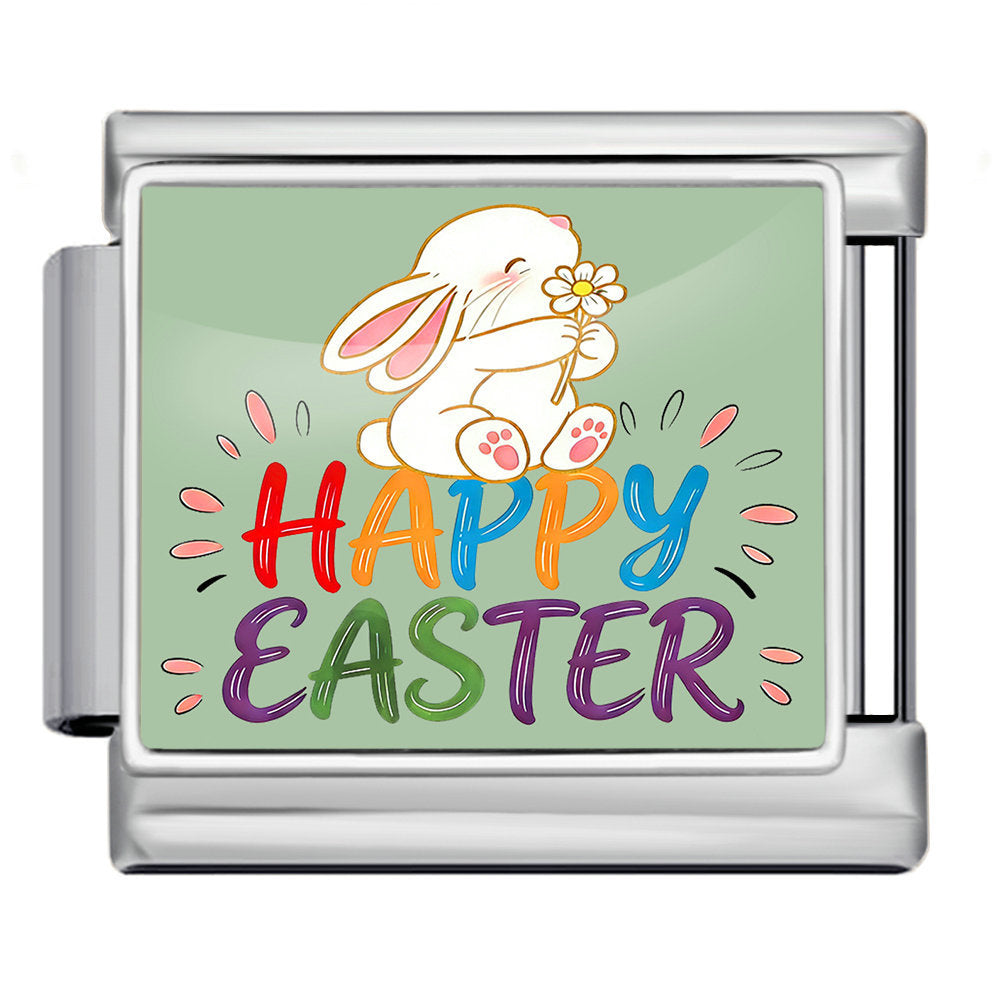 Wholesale Easter Bunny Modular Bracelet Stainless Steel DIY Detachable - Everyday Wear Jewelry Accessory