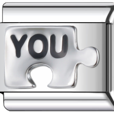 Wholesale Italian Charm Bracelet 9mm DIY Splicing Hat Phone Flag Stainless Steel Composable Bracelet