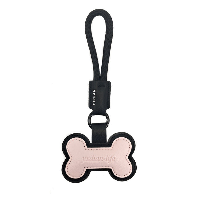 Wholesale Cartoon Cat Paw Leather Keychain Bag Charm For Couples Students Gift