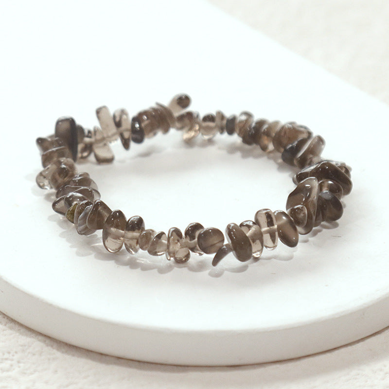 Wholesale Colorful Natural Stone Hand-strung Bracelet