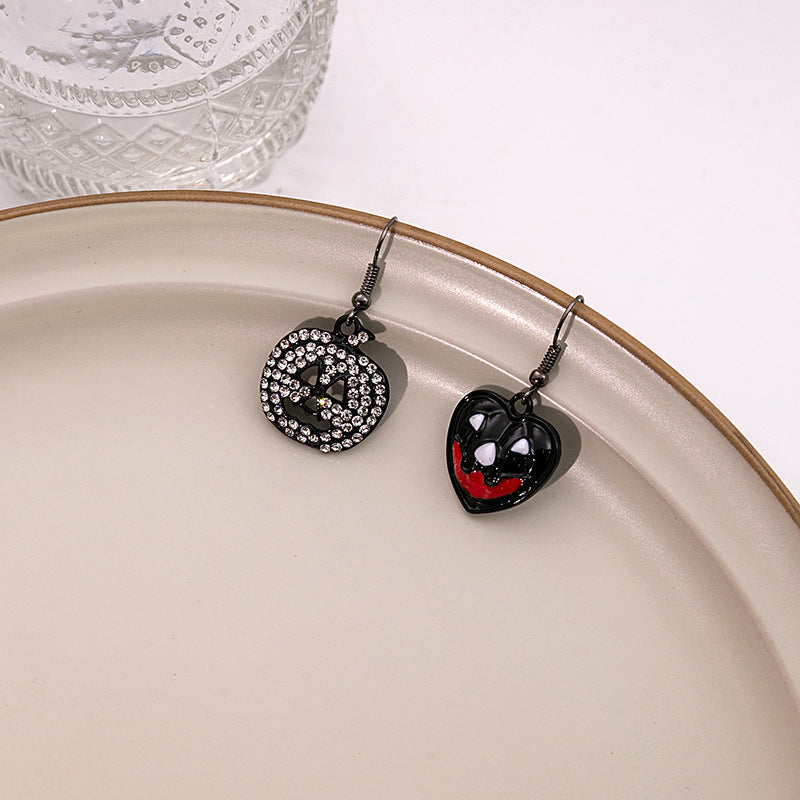 Wholesale Halloween Ghost Spider Web Gothic Earrings ACC-ES-MDD035