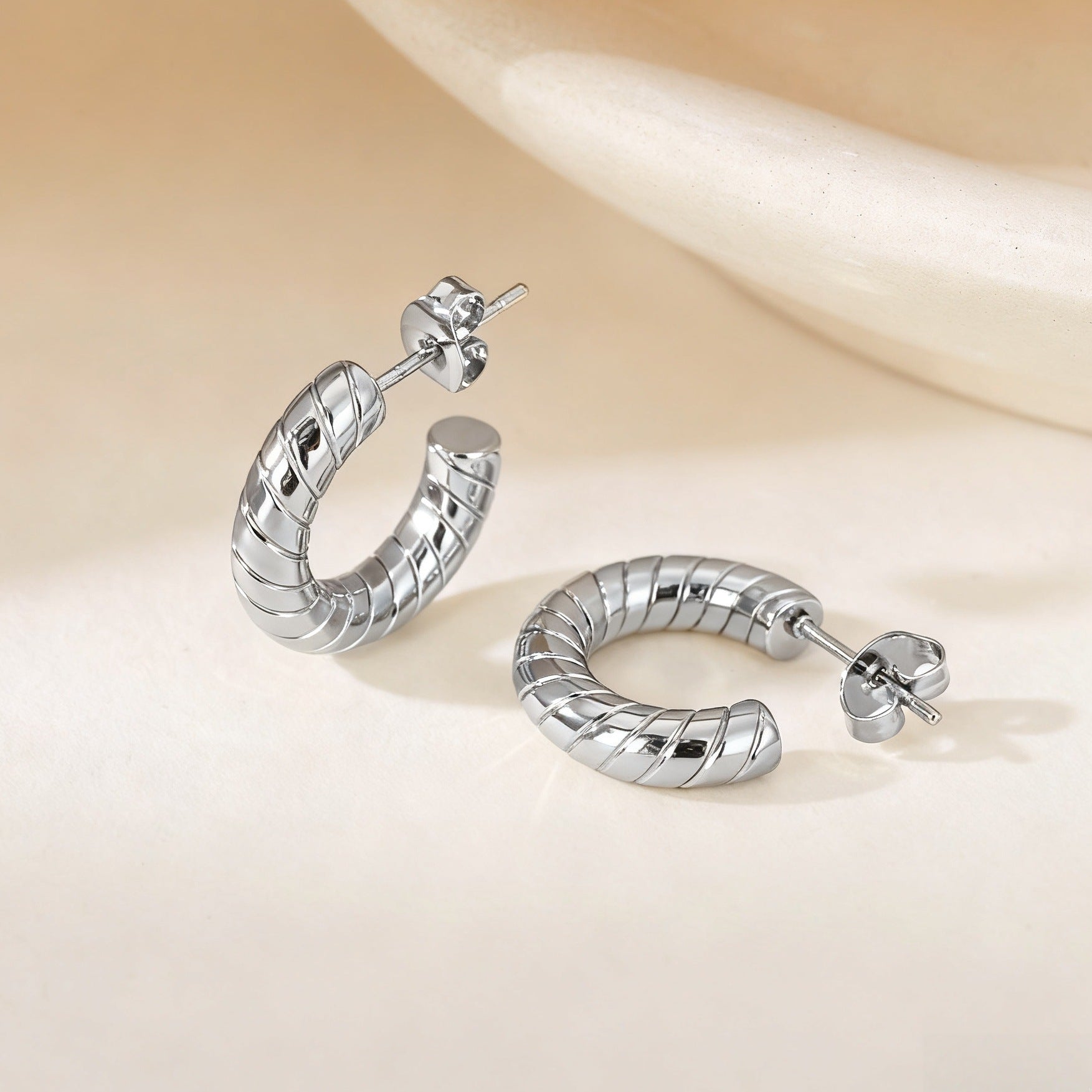 Wholesale Stainless Steel Earrings — Fade-Resistant Round Stylish and Versatile