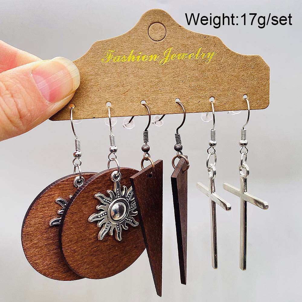 Wholesale Western Cowboy Series Earring Set
