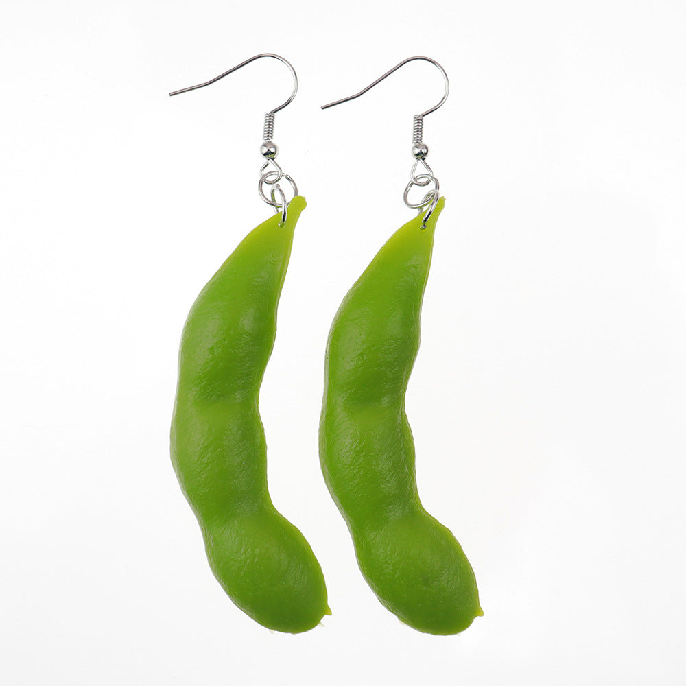 Wholesale  three-dimensional tomato food earrings