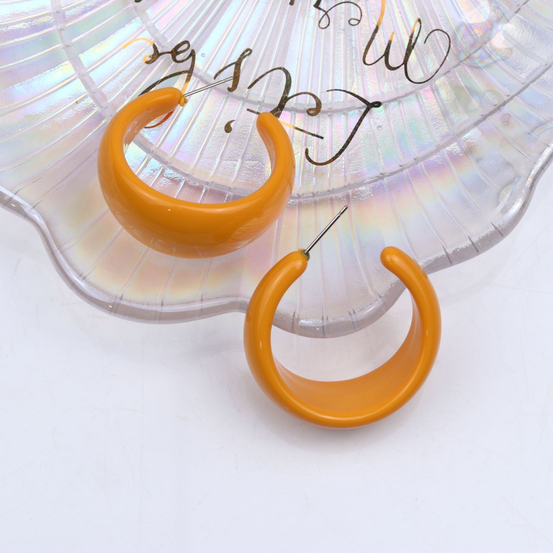 Wholesale  Colorful Candy Color Exaggerated Earrings