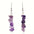 Wholesale  pearl crystal stone stainless steel multicolor earrings