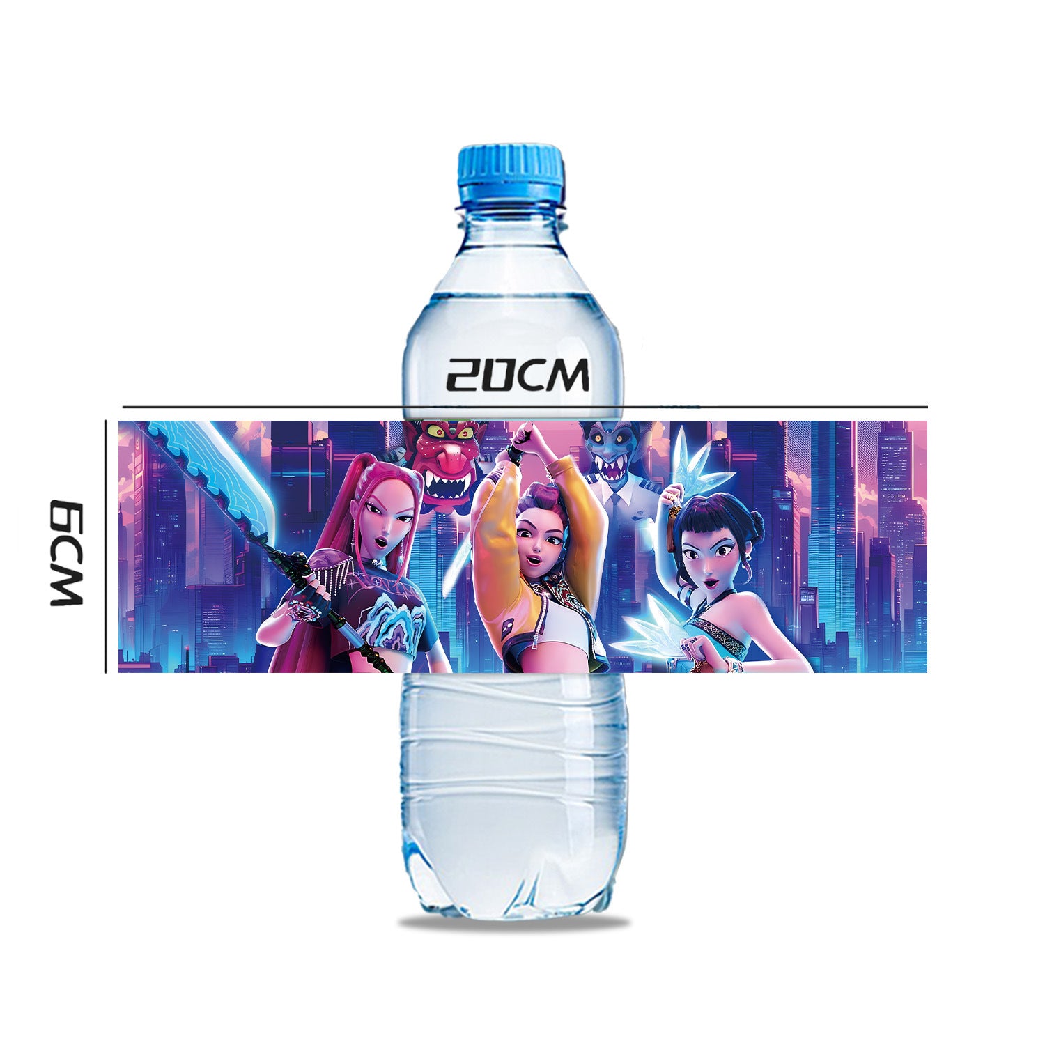 Wholesale KPOP  birthday party decoration tableware supplies atmosphere layout five-piece set kpop