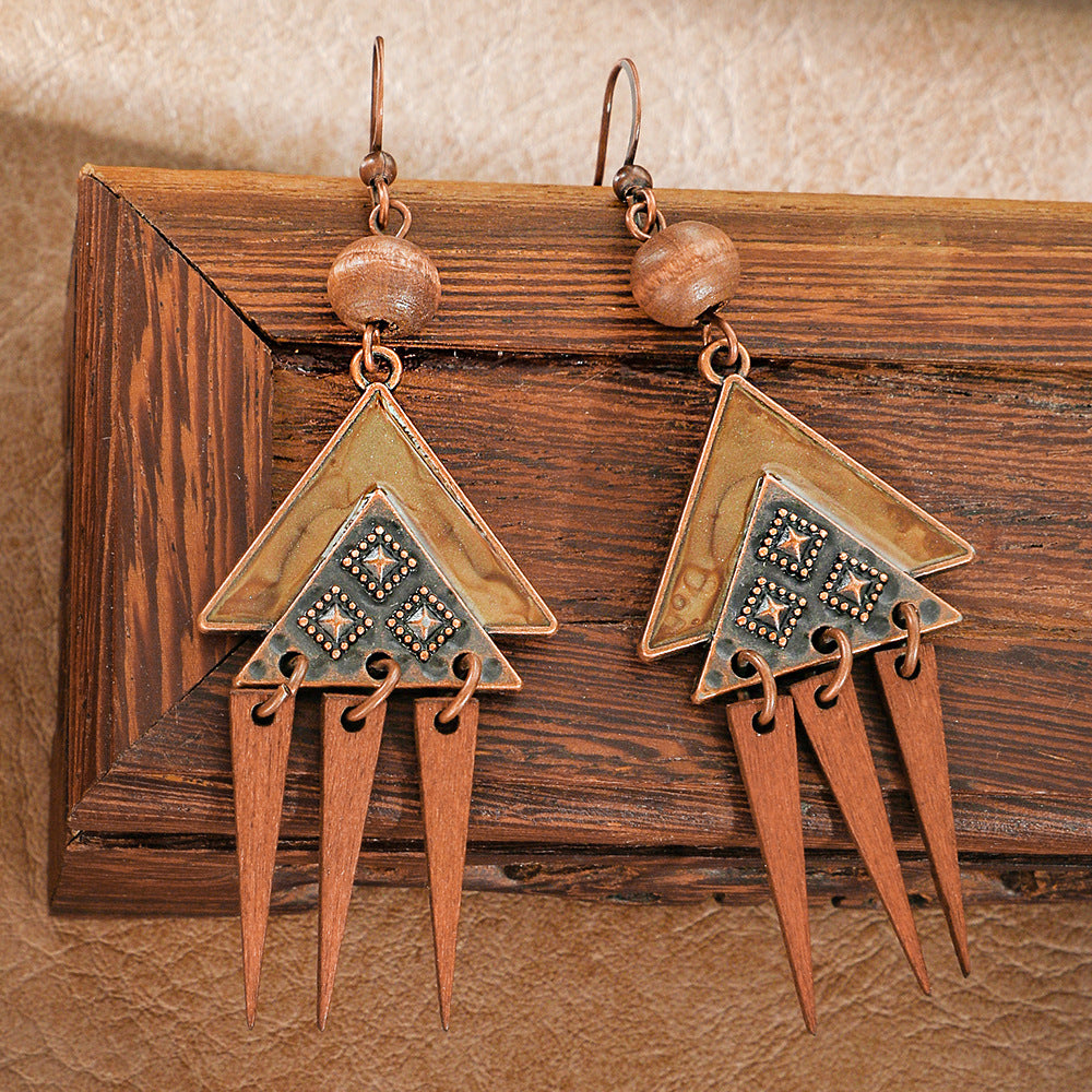 Wholesale Zinc Alloy Maillard Style Earrings Set