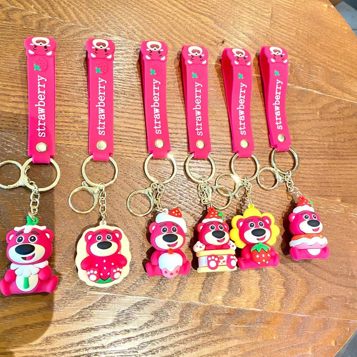 Wholesale Cartoon Cute Silicone Keychains ACC-KC-MingTian003